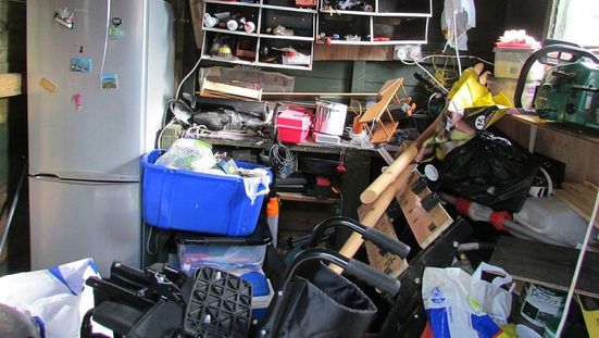A garage that could use our clearance services.”