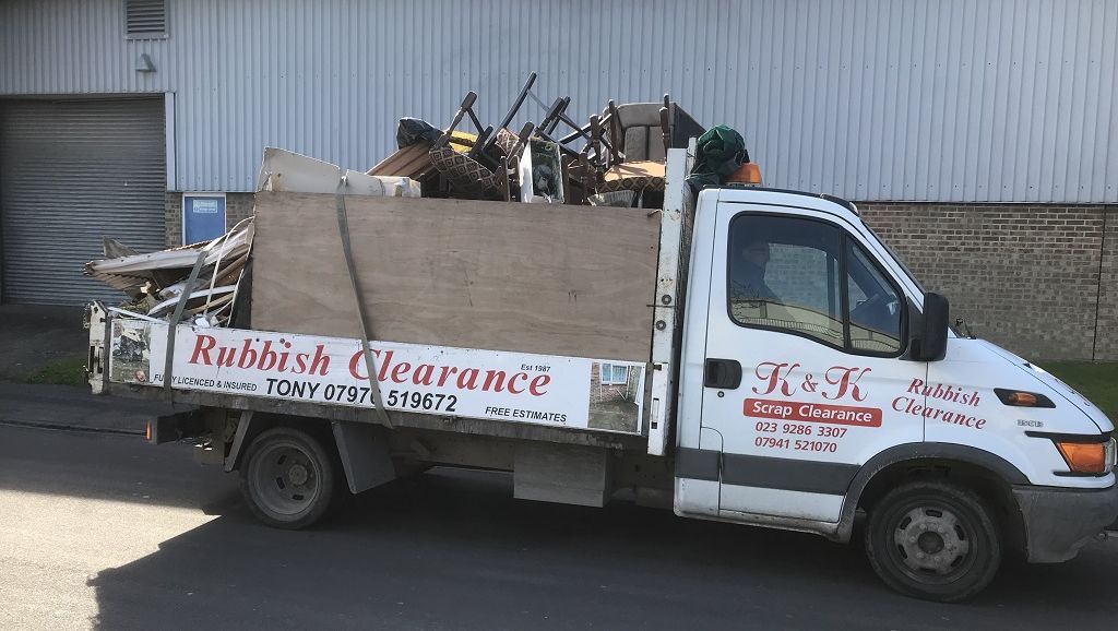 Waste Disposal Portsmouth K & K Waste Clearance